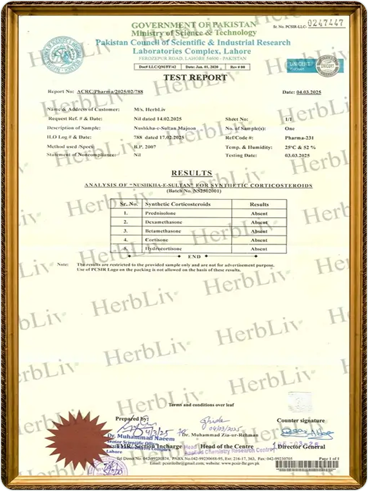 Herbliv Relief Plus